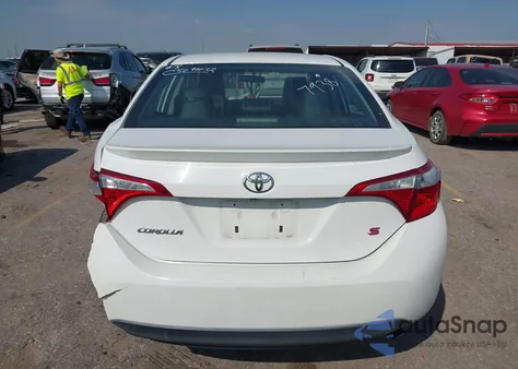 2016 Toyota Corolla S Plus из США, поврежденный, VIN 2T1BURHE6GC507938
